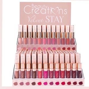 Velvet stay lipsticks